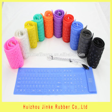 2014 JK-13-134 Environmentally-friendly Soft Silicone Keyboard,Quiet Silicone bluetooth Keyboard