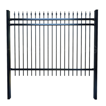 Garden steel fencing metal tube fence panels