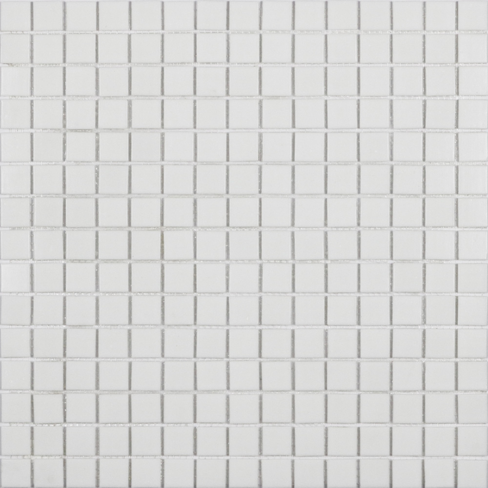 Mosaico in vetro bianco Piscina fuso decorazione artigianale