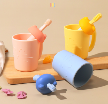 Kitty Silicone Toddlers Training Cups for Kids