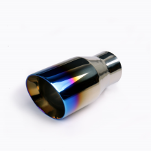 3.5" Stainless Steel Exhaust Tip Blue Plated for Car Muffler Tailpipe