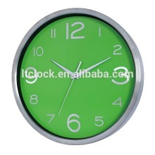 Aluminium metal wall clock/decorative wall clock/personalized wall clock