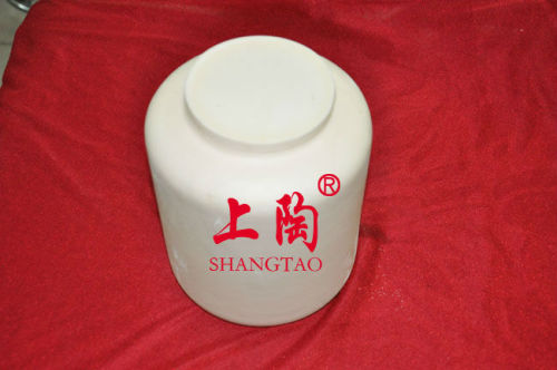 Alumina porcelain jar for grinder