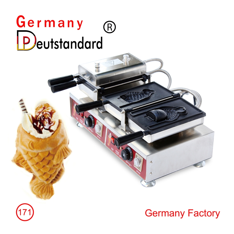 Großer Fischwaffelhersteller der kommerziellen Taiyaki-Maschine