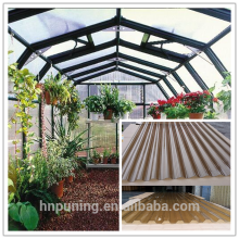 Roofing green house corrugated plastic roofing sheets