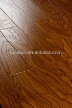 Deep register embossed HDF laminated flooring