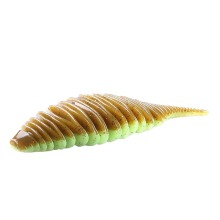 BELLOWS GILL Soft Lure Worm Fishing Bass Lure - 100mm (4pcs) & 77mm (6pcs) Larva Soft Bait