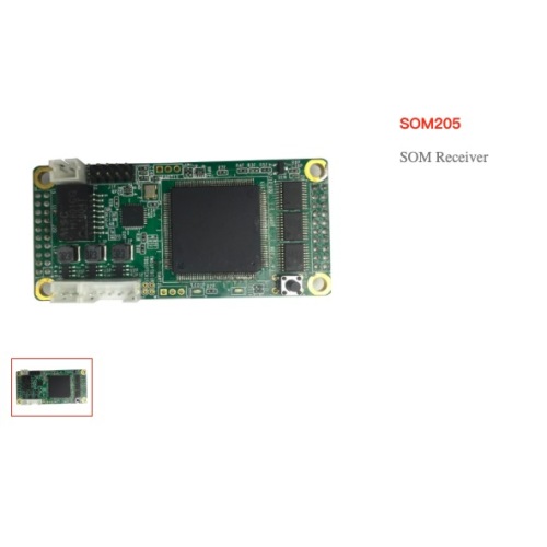 Functional receiver of led display screen SOM205