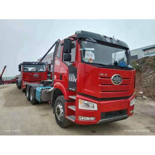 6X2 traksi 420 tenaga kuda truk traktor 6X4