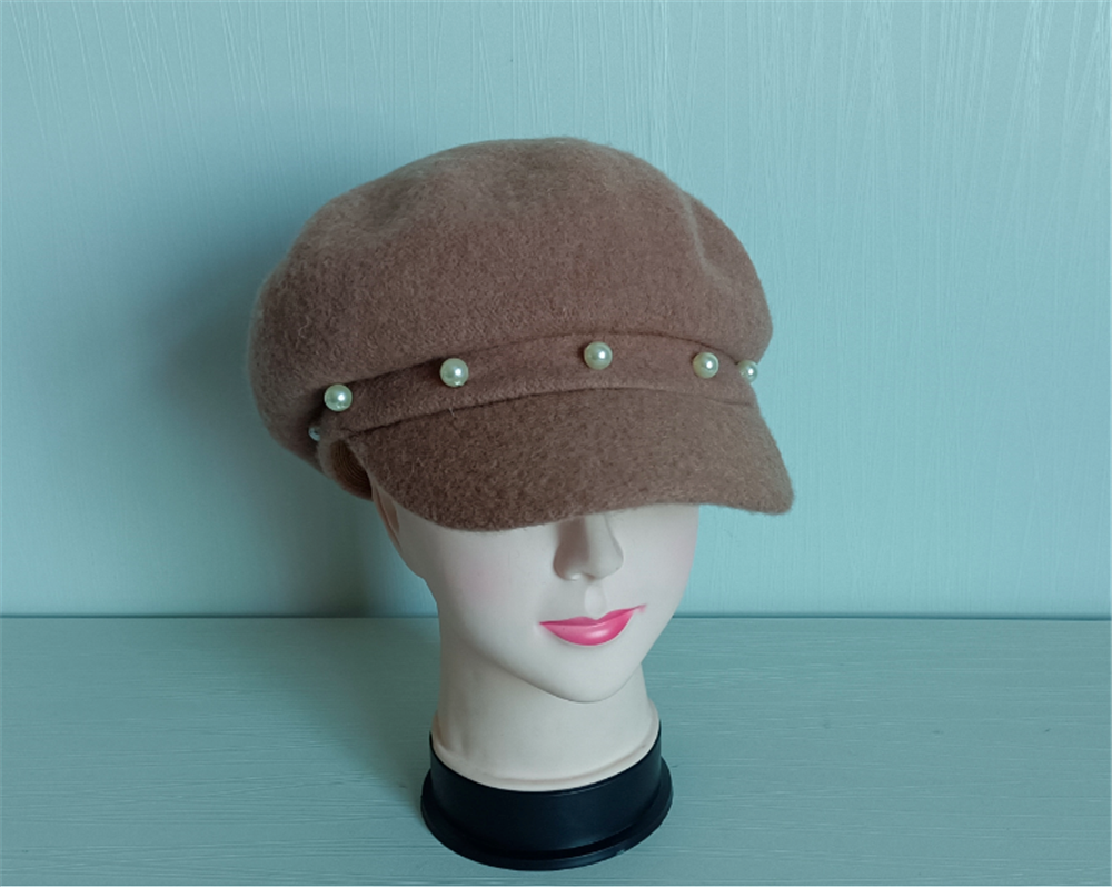 Wool Cabbie Cap