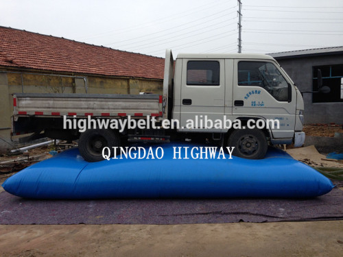 Reused Flexible soft tarpaulin TPU coated diesel oil storage tanks