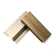 Bronze Anodized Window Section