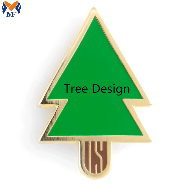 Tree Enamel Pin