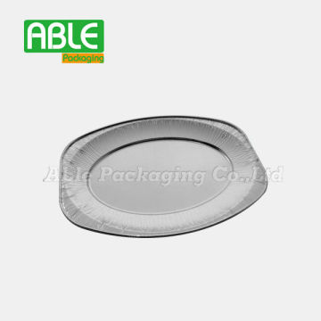 Shanghai Able Packing the disposable oval aluminum foil platters 14''
