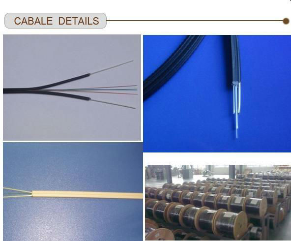 Outdoor to Indoor 4 Core FTTH Optical Fiber Cable - Gjxdh/Gjxfdh