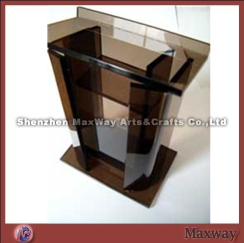 Thicken Brown Acrylic Lectern