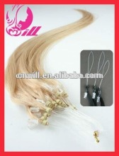 22inch Micro Loop Hair Extension Cheap Micro Beads Indian Hair Extension