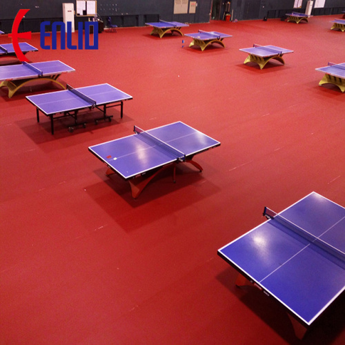 ITTF Pista da ping pong Pista da tennis Ping-Pang ball floor