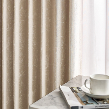 High-precision Oil Painting Texture Blackout Print Curtain