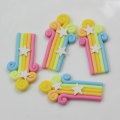 Δημοφιλή μόδα 100PCS Music Polymer Clay Kawaii Flatback Cabochons For DIY Craft Embellishment