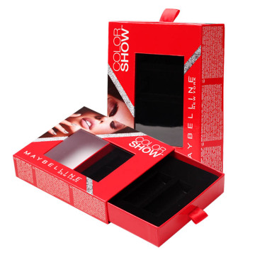 Printing Packaging Drawer Paper Gift Box with window