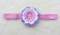 Baby häkeln Flower Hairband Kinder Hand gestrickte Beanie