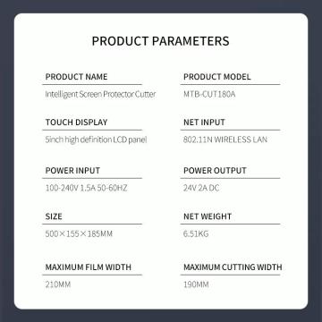 Samsung Film Screen Protector machine