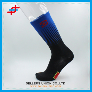 Wholesale Gradient Blue and Black Compression Socks
