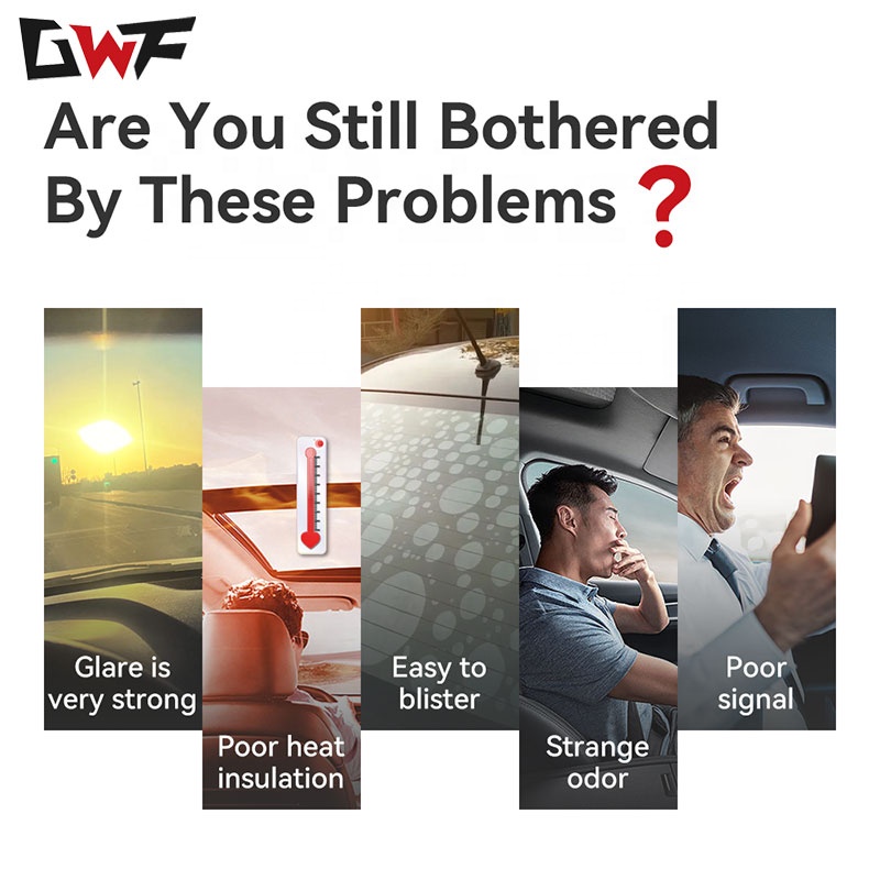 Rechazo de calor con tinte nano cerámico