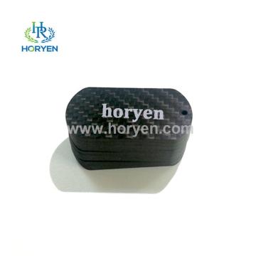 Customized Carbon Fiber Pet Dog Tags With Logo