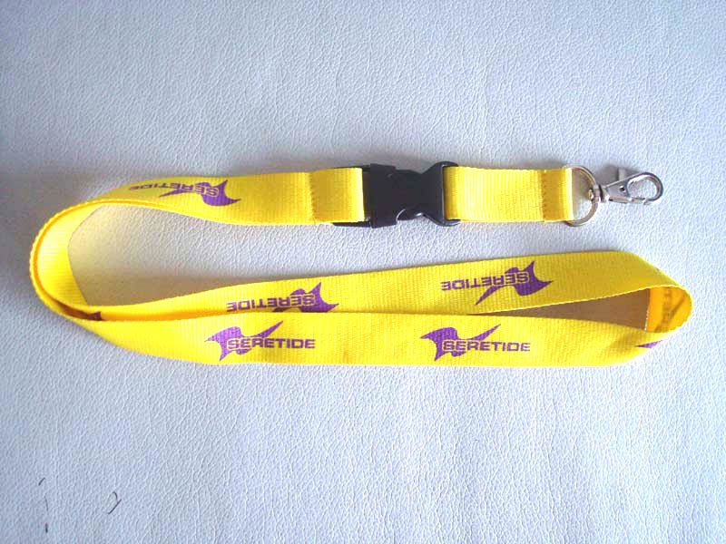 Promotional Custom Silk Screen Printed Lanyard