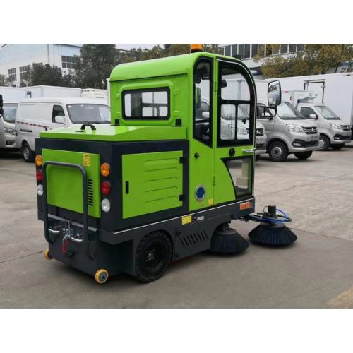 New Energy Industrial Driving Sweeper entièrement fermé Balayeur