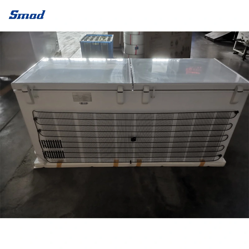 520L Double Doors Top Open Horizontal Electric Deep Chest Freezer