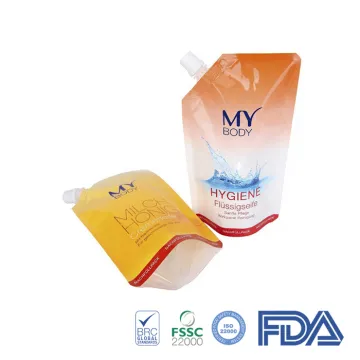 Custom Oxygen Proof Detergent Packaging With Spout