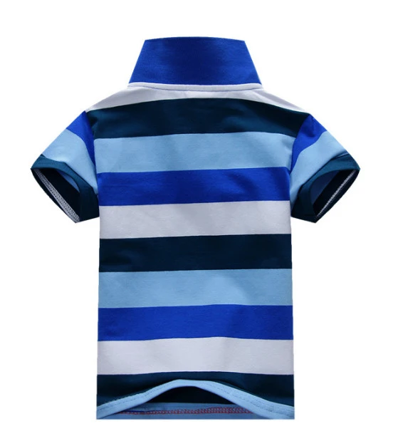 Wholesale Cotton Short Sleeve Kids T Shirt Boys Polo Shirt