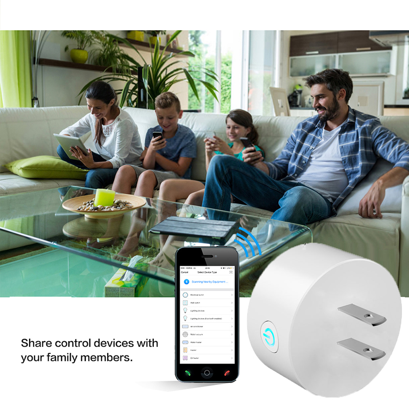 Chaoran Google Assistant Portable Socket Connected Appliance Plug Japan Smart Plug WiFi 2019