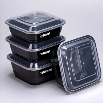 Microwave Heated PP Plastic Lunch Box