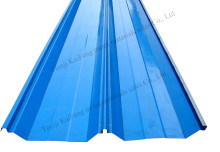 Different colours corrugated metal roofing sheet