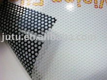 perforated vinyl material