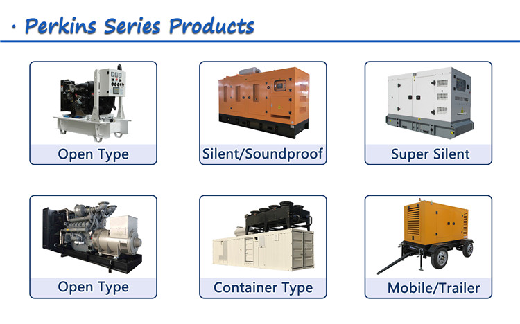 diesel generator set silent canopy generator stamford alternator