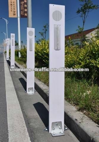 highway flexible bollard solar delineator post/solar delineator post