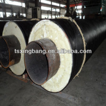 calcium silicate insulation section steam pipe for high temperature steam