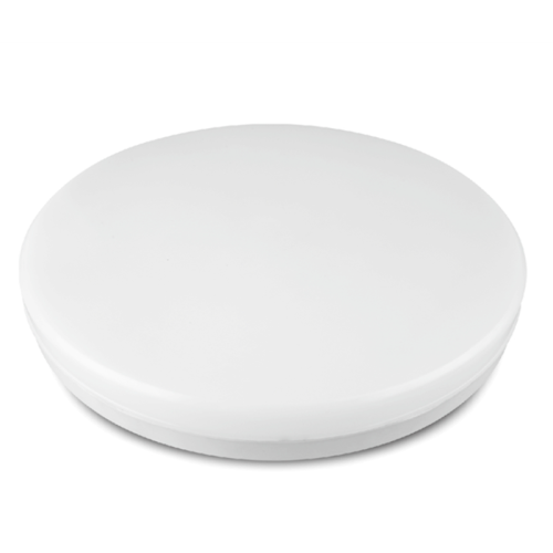 Round emergency ceiling light for stairs