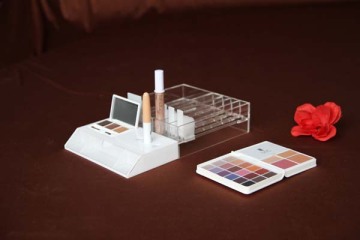 Acrylic lipsticks&eye shadow contertop display