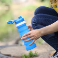 botellas de agua retráctiles al aire libre | botellas de agua de silicona