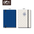 Flower story style cute metal cover notebook