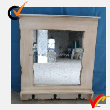 Wall-Mount Entryway Organizer Mirror