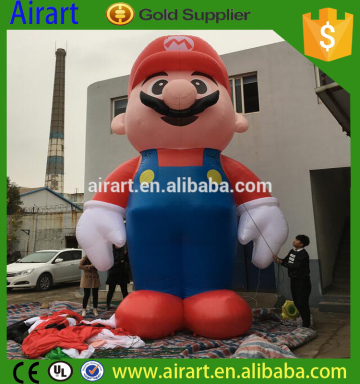 Giant inflatable super Mario, giant of inflatable model super Mario, outdoor decoration giant inflatable super Mario