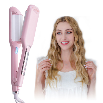 Ceramic Egg Roll Curling Iron with LED Display for Home Use