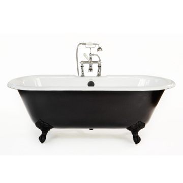 Freestanding cast iron bath